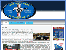 Tablet Screenshot of midwestshelbyclub.com